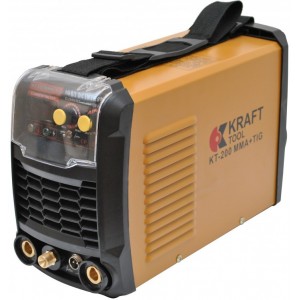 +TIG ИНВЕРТОРНЫЙ СВАРОЧНЫЙ АППАРАТ + АРГОН KRAFT TOOL KT200MMA+TIG KRAFT TOOL Тип сварки: инверторный Мощность: 6.5 кВт Выходной ток: 200 А Диаметр электрода: 1.6-4 мм Вес: 13.6 кг