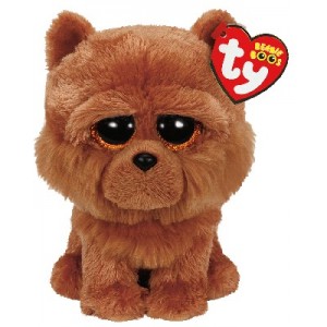 BB BARLEY - brown chow dog 15 cm