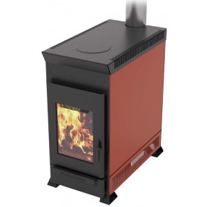 МАТРИЦА-200 Печь ТЕПЛОДАРс варочной плитойдо 200 м3  / O дымохода 115Большие нагревательные поверхности, защищенные кожухом-конвектором 4607151295253