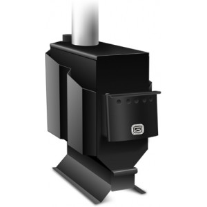 Т-100 Печь отопительная ТЕПЛОДАРдо 100 м3 / O дымохода 115надежная и неприхотливая печь для отопления домов, гаражей, палаток 4607151290432