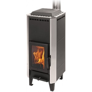 ВЕРТИКАЛЬ МЕТАЛЛИКАПечь топительно - варочная ТЕПЛОДАРдо 120 м3 / O дымохода 115Печь со стальным кожухом-конвектором 4607151291286