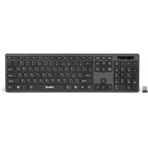 Tastatură SVEN  Standart Slim KB-E5900W Black