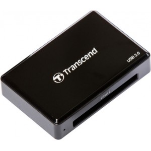 USB2.0/3.0 Card Reader Transcend "TS-RDF2", Black, (CFast 2.0)