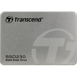 2.5" SATA SSD  128GB Transcend "SSD230" [R/W:560/300MB/s, 30/76K IOPS, SM2258, 3D NAND TLC, Alu]