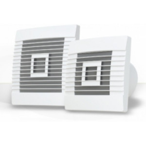 pRestige 120  ZG вентилятор настенный с гравитационными жалюзи  д.120(126м3/ч,45дБ)16W airRoxy 01-030