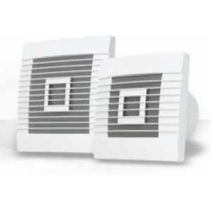 pRestige 120  ZG PS вентилятор настенный с гравитационными жалюзи и шнурком  д.120(126м3/ч,45дБ)16W 01-031