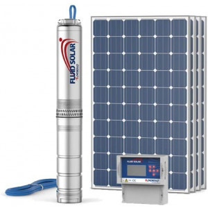 FLUID SOLAR 2/6 0.75 kW на солнечных панелях Pedrollo 49M4SK206A
