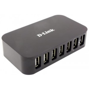 USB 2.0 Hub 7-port D-link "DUB-H7/B/D1A"