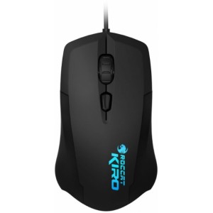 ROCCAT Kiro / Modular Ambidextrous Gaming Mouse, up to 2000dpi (4000dpi with Overdrive Mode), 10 programmable buttons, Pro-Optic (R2) sensor, 16.8M Multi-color illumination logo, ARM MCU+ onboard memory, SWARM™, USB, Black