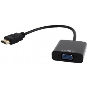 Adapter Gembird "A-HDMI-VGA-03", HDMI to VGA+3.5 mm AUX, male-female-   http://gmb.nl/item.aspx?id=8978