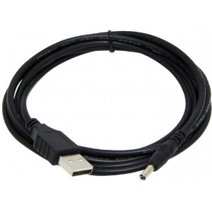 Cable USB AM/ power 3.5mm, 1.8 m, USB2.0, Cablexpert, Black, CC-USB-AMP35-6- http://cablexpert.com/item.aspx?id=7620