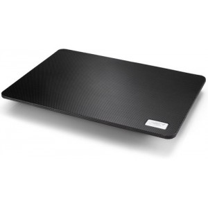 Notebook Cooling Pad Deepcool N1 BLACK , 15.6", 1x180mm fanFan Dimension :  180X180X15mm Overall Dimension :  350X260X26mm Material :  Metal Mesh Panel  + Plastic base Weight :  700g Rated Voltage :  5VDC Operating Voltage :  4.5~5VDC Starting Voltage :  