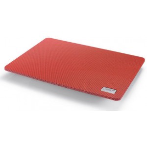 Notebook Cooling Pad Deepcool N1 RED , 15.6", 1x180mm fanFan Dimension :  180X180X15mm Overall Dimension :  350X260X26mm Material :  Metal Mesh Panel  + Plastic base Weight :  700g Rated Voltage :  5VDC Operating Voltage :  4.5~5VDC Starting Voltage :  4V