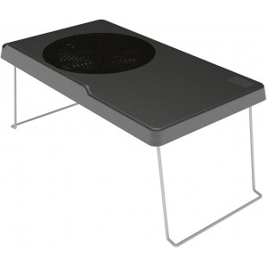 Notebook TABLE Deepcool E-DESK, 18.4", 1x200mm fanFan Dimension :  Ф200x20mm Overall Dimension :  578.5X324.5X55.5mm Material :  Metal Mesh Panel  + Plastic base Weight :  1488g Rated Voltage :  5VDC Operating Voltage :  4.5~5VDC Starting Voltage :  4VDC 