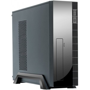 "Case mATX SFX250W Tower/Desktop Chieftec UE-02B
Formfaktor: : mATX
Dimension (DxWxH): : 415mm x 95mm x 296mm (Tower position)
Weight: : 4,65 kg incl. PSU
Drive Bays ext.: : 1x 5.25""
Drive Bays int.: : 1x 3.5"" & 1x 2,5""
Power Supply: : SFX-350BS-