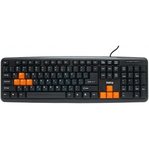 Клавиатура Dialog KS-020U black-orange, USB