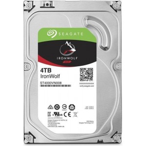 3.5" HDD  4.0TB-SATA- 64MB Seagate "IronWolf NAS (ST4000VN008)"