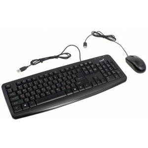 (31330210102) Genius KM-130 Desktop, Keyboard(KM-110X) + Mouse(DX-110), USB, Black