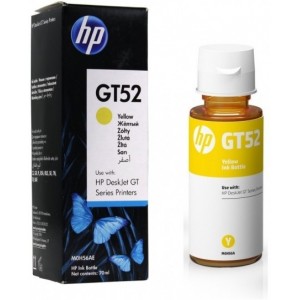 HP GT52 Yellow Original Ink Bottle, DeskJet G5810/G5820