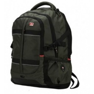 CONTINENT NB backpack 15.6" - BP-302KH (Schwyzcross), Green, Main Compartment: 38.8 x 26 x 3.7 cm, Dimensions: 49 x 36.5 x 16 cm