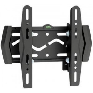   Flat Panel Wall Support Brateck LP41-22T for TV screen size 23" - 42", Tilt from +5° to -10°, VESA 75x75, 100x100, 200x100, 200x200, 50Kg, Bubble Level, (suport de perete pentru TV/крепление подвес настенный кронштейн для телевизора)