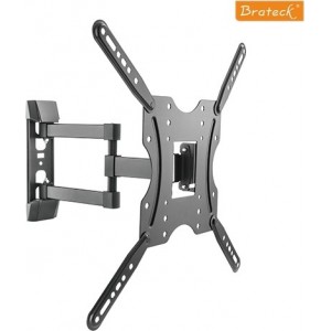   LCD/TV Full motion Wall Mount Brateck KLA27-443, Max VESA 400x400, Screen 32"-55" Load 30 Kg, Profile 62-422mm, Tilt +3°~-10°, Swivel +90°~-90° (suport de perete pentru TV/крепление подвес настенный кронштейн для телевизора)