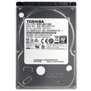 2.5" HDD 1.0TB  Toshiba MQ01ABD100M, 5400rpm, 8MB, 9.5mm, SATAIII