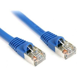  0.25m Synergy 21, Patch cord RJ45 FTP(F/UTP) CAT5e, Blue