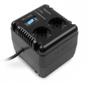   SVEN Automatic Voltage Regulator VR-L1000, 1000VA/320W, Input 184~285V, Output 230V  -14/+10%, 1 socket (stabilizator de tensiune/стабилизатор напряжения)