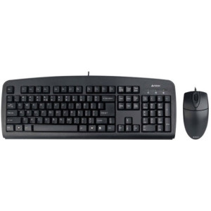 Keyboard & Mouse A4Tech KM-72620D, USB, Black, EN+RU+RO  