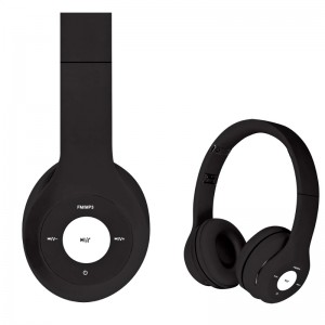 Bluetooth HeadSet Freestyle"SoloFH0915" Black, 3.5mm jack, Mic, MicroSD slot, FM, USB charg, 400mAh-    http://www.sklep.platinet.pl/freestyle-headset-bluetooth-fh0915-black-black-43,4,16010,15894