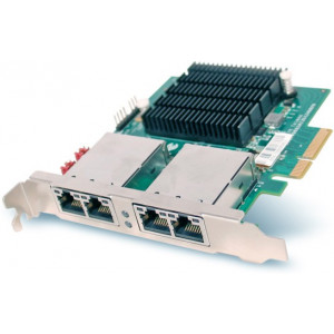 PCI-e Intel Server Adapter Intel I350AM4,  Quad SFP Port 1Gbps