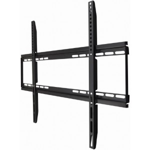 .Wall Mount  Gembird "WM-75F-01" Black 40"-75", 50kg, VESA:up 600x400, Wall distance: 24mm-  http://gembird.nl/item.aspx?id=9404