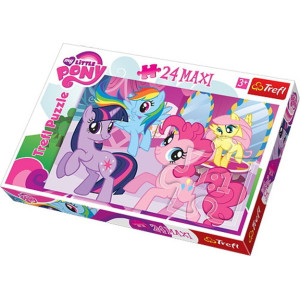 Trefl Puzzles-"24 Maxi" - Frendship is a magic / Hasbro My Little Ponny