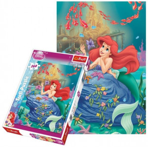 Trefl Trefl 13072 Puzzles - "260" - The little Mermaid / Disney Princess
