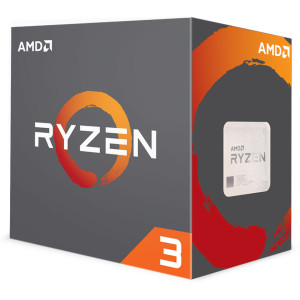 Процессор CPU AMD Ryzen 3 1200 4-Core, 4 Threads, 3.1-3.4GHz, Unlocked, 10MB Cache, AM4, Wraith Stealth Cooler, BOX
