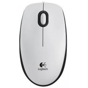 Мышь Logitech Mouse M100 White