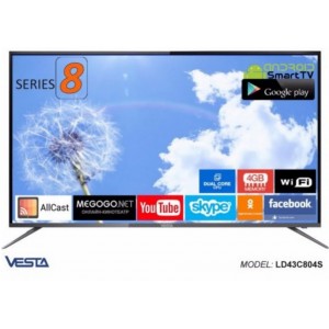 Телевизор Vesta LD43С804S CI SmartTV2.0 DVB-C/T/T2