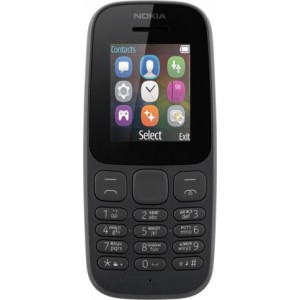Мобильный телефон Nokia 105 2017 DUOS / BLACK EU