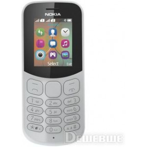 Мобильный телефон Nokia 130 2017 DUOS/ GREY RU