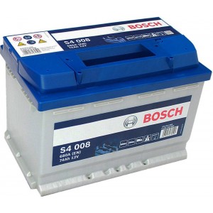 Acumulator BOSCH 74AH 680A(EN) клемы 0 (278x175x190) S4 008