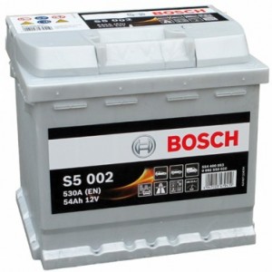 Аккумулятор BOSCH 54AH 530A(EN) клемы 0 (207x175x190) S5 002