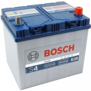 Аккумулятор BOSCH 60AH 540A(EN) клемы 0 (232x173x225) S4 024