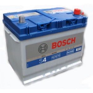 Аккумулятор BOSCH 70AH 630A(EN) клемы 0 (261x175x220) S4 026