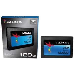 Твердотельный накопитель ADATA Ultimate SU800 128GB 2.5" SATA III 3D 3D V-NAND TLC