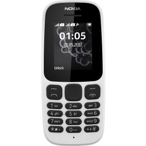 Мобильный телефон Nokia 105 2017 / WHITE EU