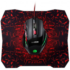 Marvo Combo Mouse+Mouse Pad M315G1 Wired Gaming