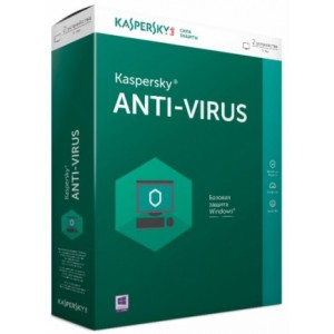 Renewal - Kaspersky Anti-Virus - 2 devices, 12+3 months, Card