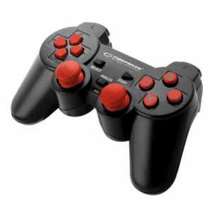 Gamepad Gamepad ESPERANZA TROOPER PS3/PC Black/Red USB (EGG107R)