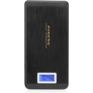 Аккумулятор внешний USB Pineng PN-929 Black, 15000 mAh